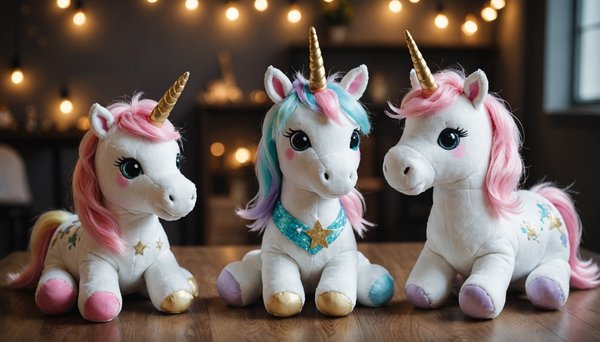 Trouvez votre peluche licorne idéale pour des câlins magiques !